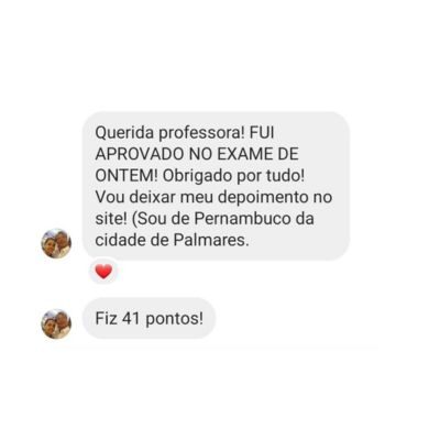 Depoimento de aluno aprovado no Exame de Ordem com o Plano Rota 40 OAB